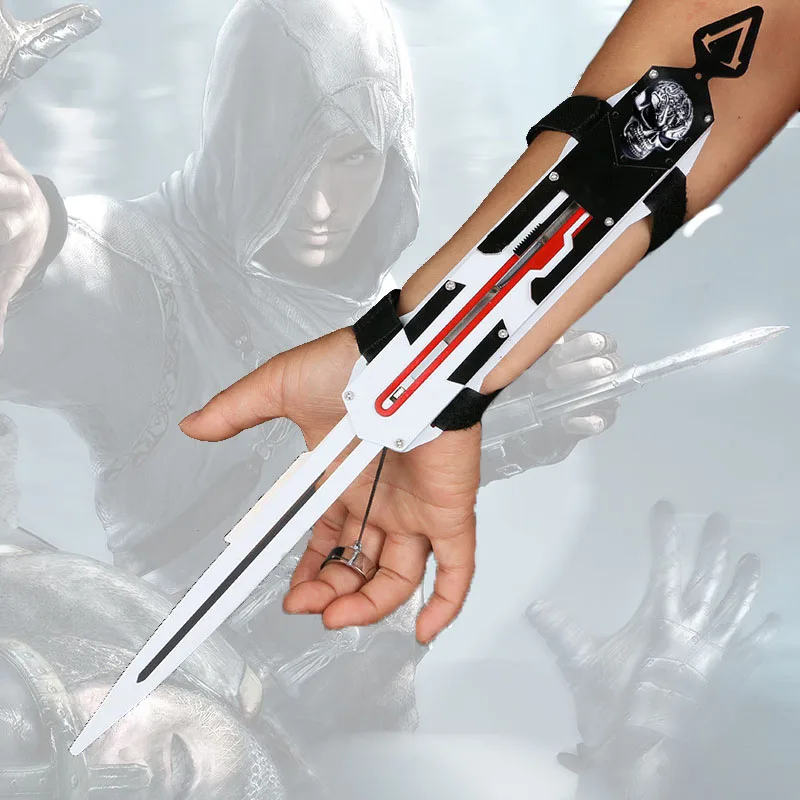 Hidden Blade Sleeve sword Action Figure assassins Hidden Blade Edward Weapons Sleeves swords Can the ejection kid toy gift
Hidden Blade Sleeve sword Action Figure assassins Hidden Blade Edward Weapons Sleeves swords Can the ejection kid toy gift