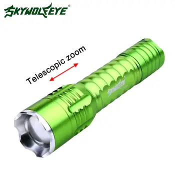 Skywolfeye LED Torch Flashlight Zoom Q5 LED Light Lamp 3 Modes Mini Torch Outdoor 18650 for Read Walking at Night
Skywolfeye LED Torch Flashlight Zoom Q5 LED Light Lamp 3 Modes Mini Torch Outdoor 18650 for Read Walking at Night