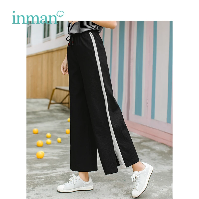 INMAN 2019 Summer New Arrival High Waist Slim Slits Korean Fashion Student Sport Style Loose Casual Women Pants
INMAN 2019 Summer New Arrival High Waist Slim Slits Korean Fashion Student Sport Style Loose Casual Women Pants