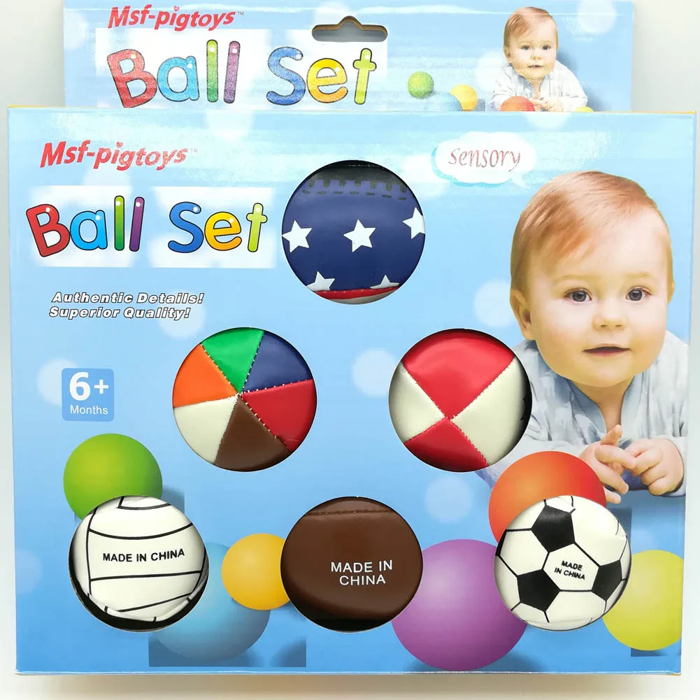 6 Pcs Baby Ball Textured Multi Ball Set Develop Tactile Senses Toy Baby Hand Training Massage Soft Balls YJS Dropship
6 Pcs Baby Ball Textured Multi Ball Set Develop Tactile Senses Toy Baby Hand Training Massage Soft Balls YJS Dropship