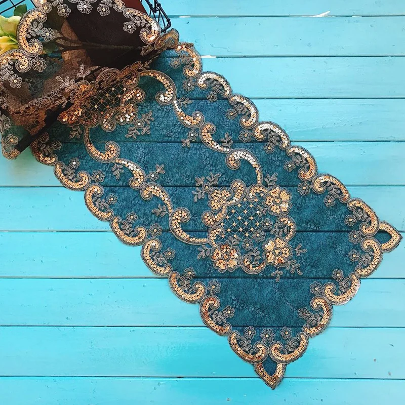 Luxury Lace Beaded Christmas Table Runners Tablecloth Birthday Party Table Cloth Transparent Table Cover For Tableware Decor
Luxury Lace Beaded Christmas Table Runners Tablecloth Birthday Party Table Cloth Transparent Table Cover For Tableware Decor