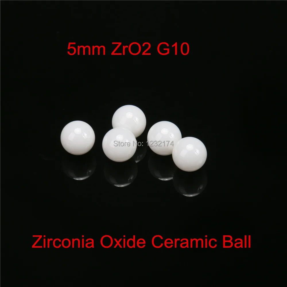 5mm ZrO2 Zirconia Oxide Ceramic Ball G10 100pcs for valve ball,bearing, homogenizer,sprayer,pump 5mm ceramic ball ZrO2
5mm ZrO2 Zirconia Oxide Ceramic Ball G10 100pcs for valve ball,bearing, homogenizer,sprayer,pump 5mm ceramic ball ZrO2
