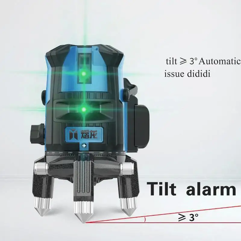 5 Lines 3D Green Niveau Laser Level Detector Nivel 2/5line Lasers 360 Autonivelante Instrument Lazer Meter For Construction Tool
5 Lines 3D Green Niveau Laser Level Detector Nivel 2/5line Lasers 360 Autonivelante Instrument Lazer Meter For Construction Tool