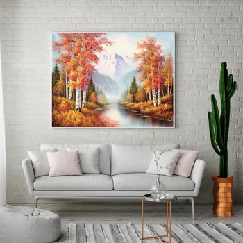 Autumn Landscape Painting Print on Canvas Yellow Tree Picture Wall Art Home Decoration Artwork Bathroom Wall Decor Wholesale
Autumn Landscape Painting Print on Canvas Yellow Tree Picture Wall Art Home Decoration Artwork Bathroom Wall Decor Wholesale