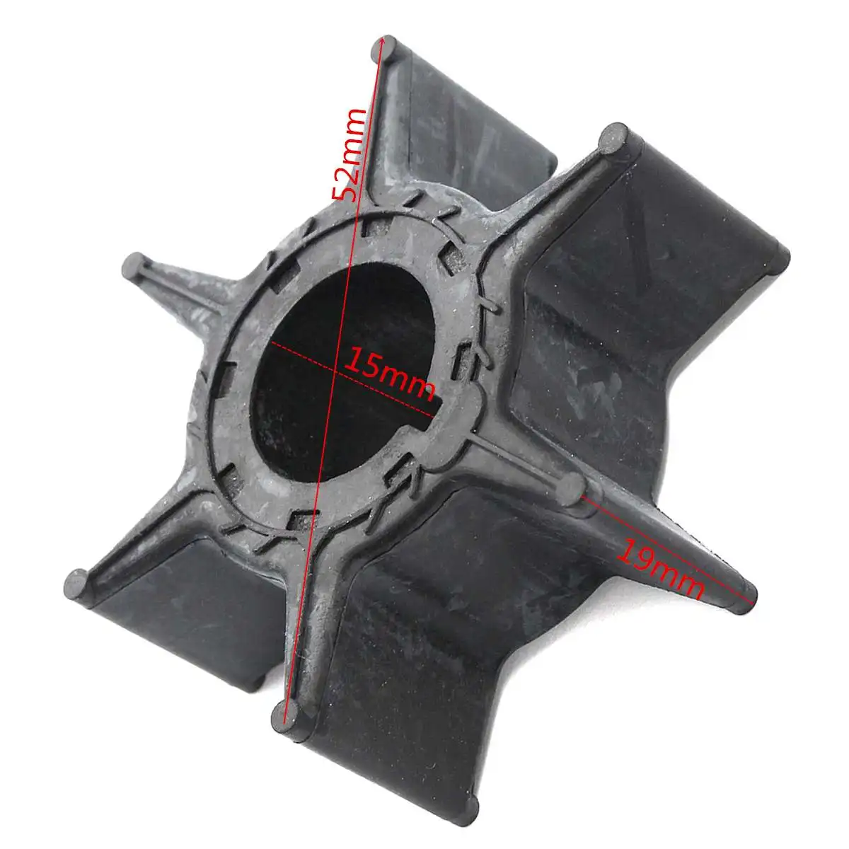 Water Pump Impeller Black Rubber For Yamaha Outboard 6H4-44352-01 676-44352-01 Sierra 18-3068 6 Blades Boat Parts & Accessories
Water Pump Impeller Black Rubber For Yamaha Outboard 6H4-44352-01 676-44352-01 Sierra 18-3068 6 Blades Boat Parts & Accessories