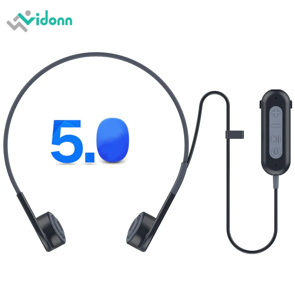 Vidonn Q2 Беспроводной Bluetooth 5 0 наушники костный Водонепроницаемый голосовых вызовов