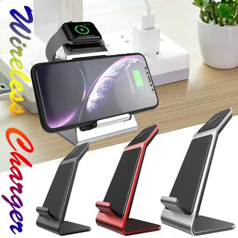 W5 2 In 1 QI Wireless Fast Charger For Apple Android Phone Watch With Type-C Data Cable For Samsung Huawei iphone iWatch J2
W5 2 In 1 QI Wireless Fast Charger For Apple Android Phone Watch With Type-C Data Cable For Samsung Huawei iphone iWatch J2