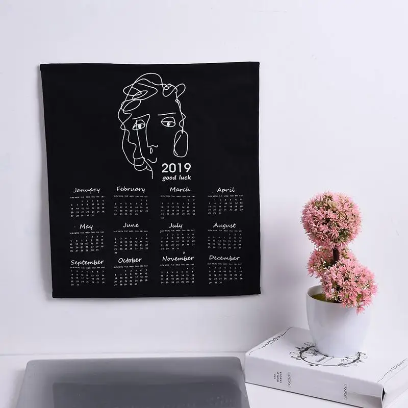 Simple Wall Calendar Fabric Printed Calendar Clock Yearly Diary Study Planner Advent Calendar Cloth Wall Hanging Calendar
Simple Wall Calendar Fabric Printed Calendar Clock Yearly Diary Study Planner Advent Calendar Cloth Wall Hanging Calendar