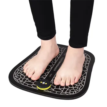 Rechargeable EMS Foot Massager Foot Muscle Stimulator Shiatsu Knead Pain Relief Mat Heel Massage Pad Promote Blood Circulation
Rechargeable EMS Foot Massager Foot Muscle Stimulator Shiatsu Knead Pain Relief Mat Heel Massage Pad Promote Blood Circulation