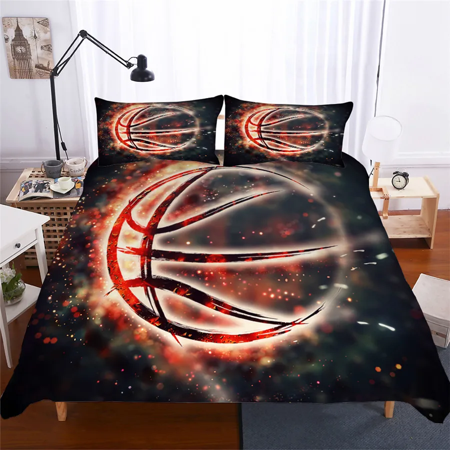 Bedding Set 3D Printed Duvet Cover Bed Set Basketball Home Textiles for Adults Lifelike Bedclothes with Pillowcase #LQ02
Bedding Set 3D Printed Duvet Cover Bed Set Basketball Home Textiles for Adults Lifelike Bedclothes with Pillowcase #LQ02