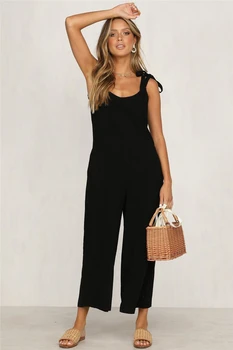 New Fashion Women Bandage V Neck Sleeveless Jumpsuit Backless Wide Leg Trousers New Fashion 2019 Long Pants
New Fashion Women Bandage V Neck Sleeveless Jumpsuit Backless Wide Leg Trousers New Fashion 2019 Long Pants