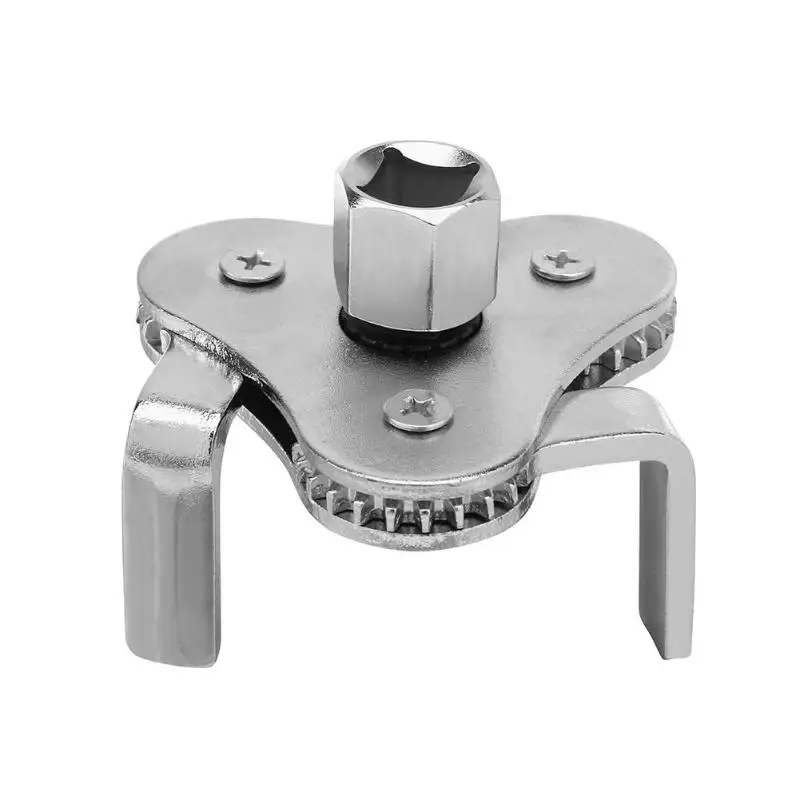 Steel Machine Oil Fuel Filter Wrench Flat 3 Jaws Oil Grid Removal Tool Adjustable Spanner Repair Tools with Adapter Filter Tool
Steel Machine Oil Fuel Filter Wrench Flat 3 Jaws Oil Grid Removal Tool Adjustable Spanner Repair Tools with Adapter Filter Tool
