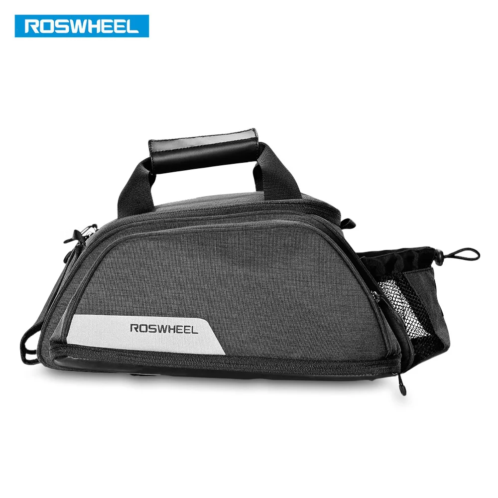 ROSWHEEL 141472 Multifunctional Bicycle Pannier Bag Trunk Pack with Water Bottle Bag Durable 300D Water Resistant Bike Bag
ROSWHEEL 141472 Multifunctional Bicycle Pannier Bag Trunk Pack with Water Bottle Bag Durable 300D Water Resistant Bike Bag