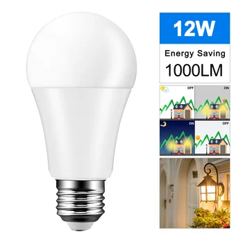 Led PIR Motion Sensor Lamp 220V 110V Dusk To Dawn Light Bulb E27 IP42 With Sensor Smart Light Bulb 12W Day Night Light
Led PIR Motion Sensor Lamp 220V 110V Dusk To Dawn Light Bulb E27 IP42 With Sensor Smart Light Bulb 12W Day Night Light