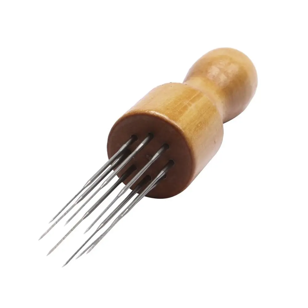 DIY Felting Needle with Eight Needles tool Craft Wool Felt Stitch Punch Tool with Solid wood handle Felting more efficient
DIY Felting Needle with Eight Needles tool Craft Wool Felt Stitch Punch Tool with Solid wood handle Felting more efficient