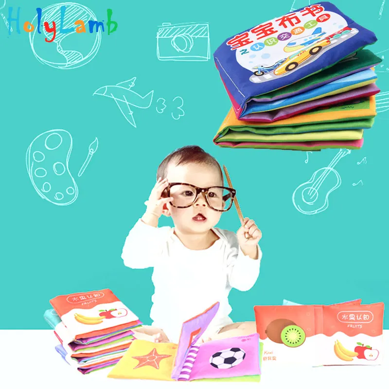 Baby Rattle Cartoon Animal Cloth Book Early Educational Games English Chinese Character Recognition Toy Educational Music Toys
Baby Rattle Cartoon Animal Cloth Book Early Educational Games English Chinese Character Recognition Toy Educational Music Toys