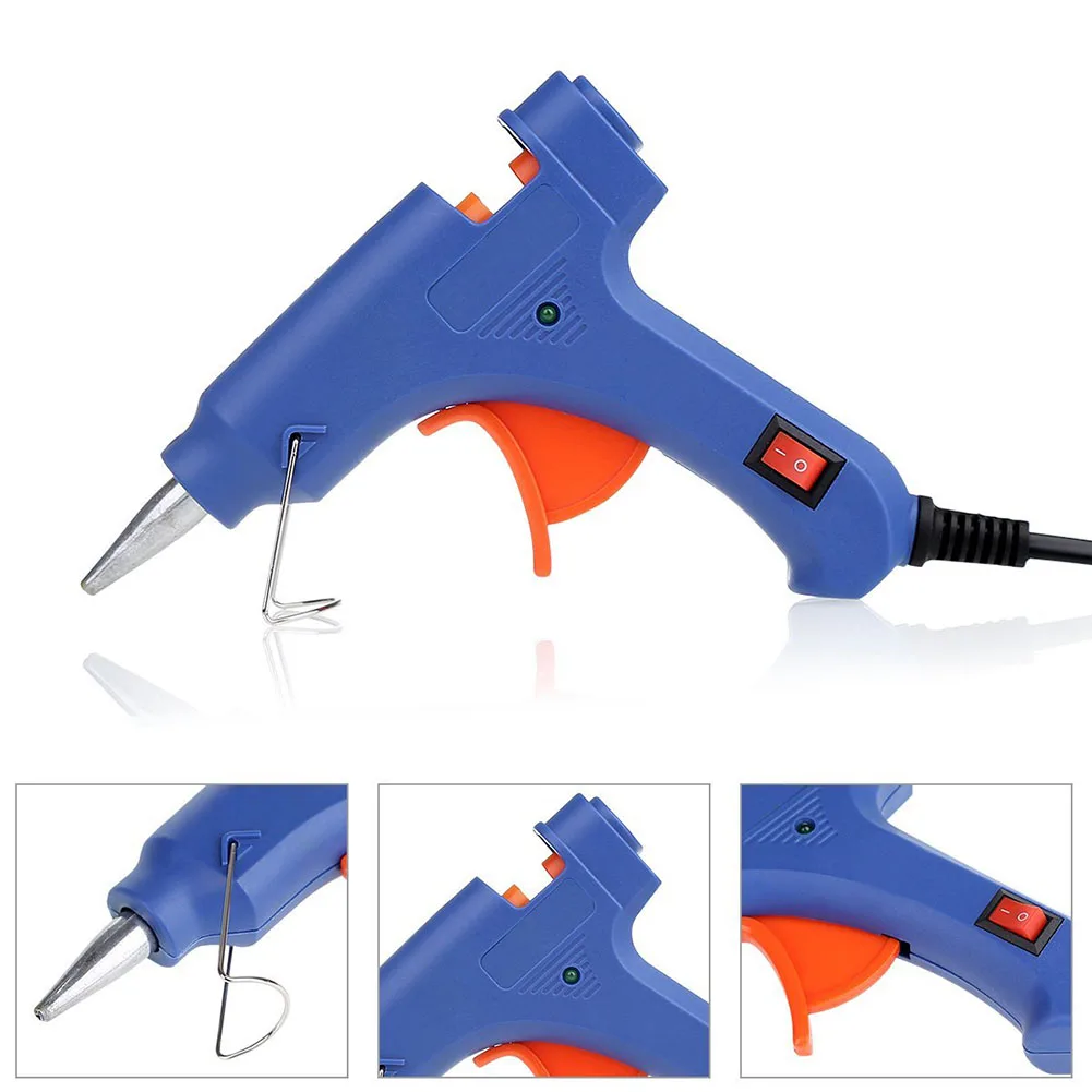 20W US Plug Hot Melt Glue Gun Industrial Mini Guns Thermo Electric Heat Temperature Tool
20W US Plug Hot Melt Glue Gun Industrial Mini Guns Thermo Electric Heat Temperature Tool