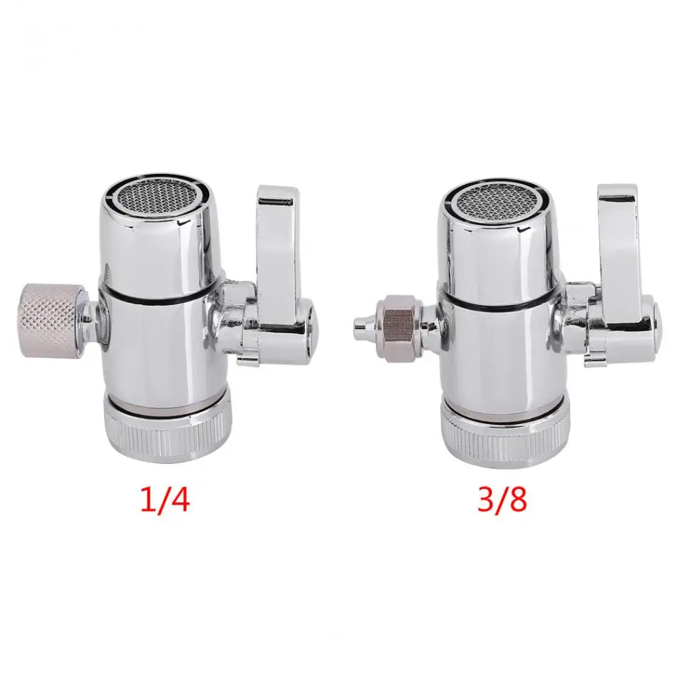 1 Pcs Kitchen Faucet Adapter Diverter Valve Counter Top Water Filter 1/4 and 3/8 Inch Connector Household 2019
1 Pcs Kitchen Faucet Adapter Diverter Valve Counter Top Water Filter 1/4 and 3/8 Inch Connector Household 2019