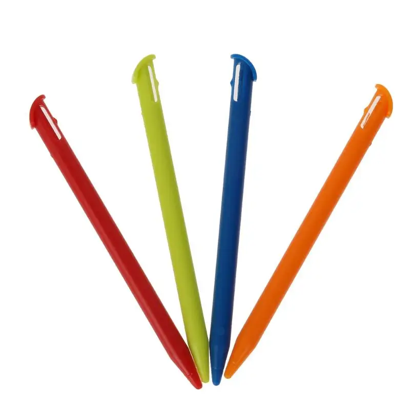 4Pcs/set Plastic Stylus Touch Pen for New Nintendo 3DS LL/XL Scratches and Fingerprints Prevention
4Pcs/set Plastic Stylus Touch Pen for New Nintendo 3DS LL/XL Scratches and Fingerprints Prevention