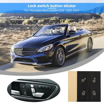 car interior door lock switch button repair sticker for mercedes w204 c300 2008-2014 styling decoration sticker car accessories
car interior door lock switch button repair sticker for mercedes w204 c300 2008-2014 styling decoration sticker car accessories