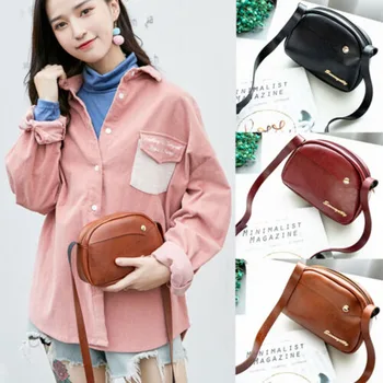 2019 New Brand Fashion Fashion Women Retro PU Leather Shoulder Bag Messenger Cross Body Bags Handbag
2019 New Brand Fashion Fashion Women Retro PU Leather Shoulder Bag Messenger Cross Body Bags Handbag