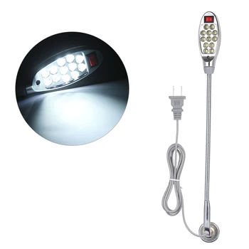 Portable Sewing Machine LED Light 1.1W 12/18LED Magnetic Mounting Base Gooseneck Lamp for All Sewing Machine Lighting US/EU Plug
Portable Sewing Machine LED Light 1.1W 12/18LED Magnetic Mounting Base Gooseneck Lamp for All Sewing Machine Lighting US/EU Plug
