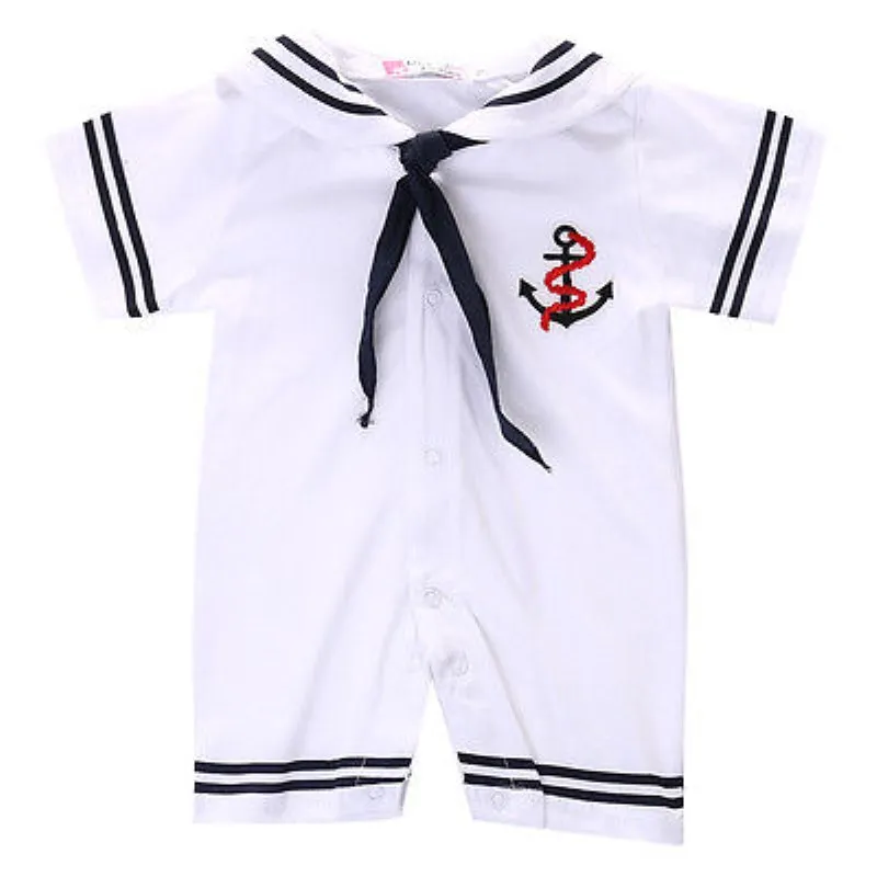 2018 Baby Boy Infant Anchor Sailor Short Sleeve High Quality Romper Jumpsuit Clothes Outfits New Style
2018 Baby Boy Infant Anchor Sailor Short Sleeve High Quality Romper Jumpsuit Clothes Outfits New Style