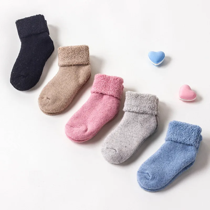Kids Socks Winter Children Cute Thick Wool Socks Leg Warmer Cotton Baby Footwear Accessories Boy Girls Short Socks Brand 0-6Y
Kids Socks Winter Children Cute Thick Wool Socks Leg Warmer Cotton Baby Footwear Accessories Boy Girls Short Socks Brand 0-6Y