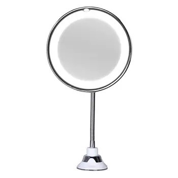 Cosmetic Mirror Folding LED Lighted Makeup Mirror 360 Rotation 10X Magnifying Vanity Cosmetic Mirror
Cosmetic Mirror Folding LED Lighted Makeup Mirror 360 Rotation 10X Magnifying Vanity Cosmetic Mirror