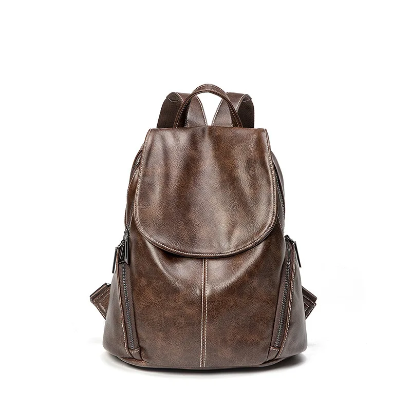 Genuine Leather Backpacks Women Backpack Leather Daypack Fashion Backpacks Female Mochila Feminine Casual Large Capacity C841
Genuine Leather Backpacks Women Backpack Leather Daypack Fashion Backpacks Female Mochila Feminine Casual Large Capacity C841