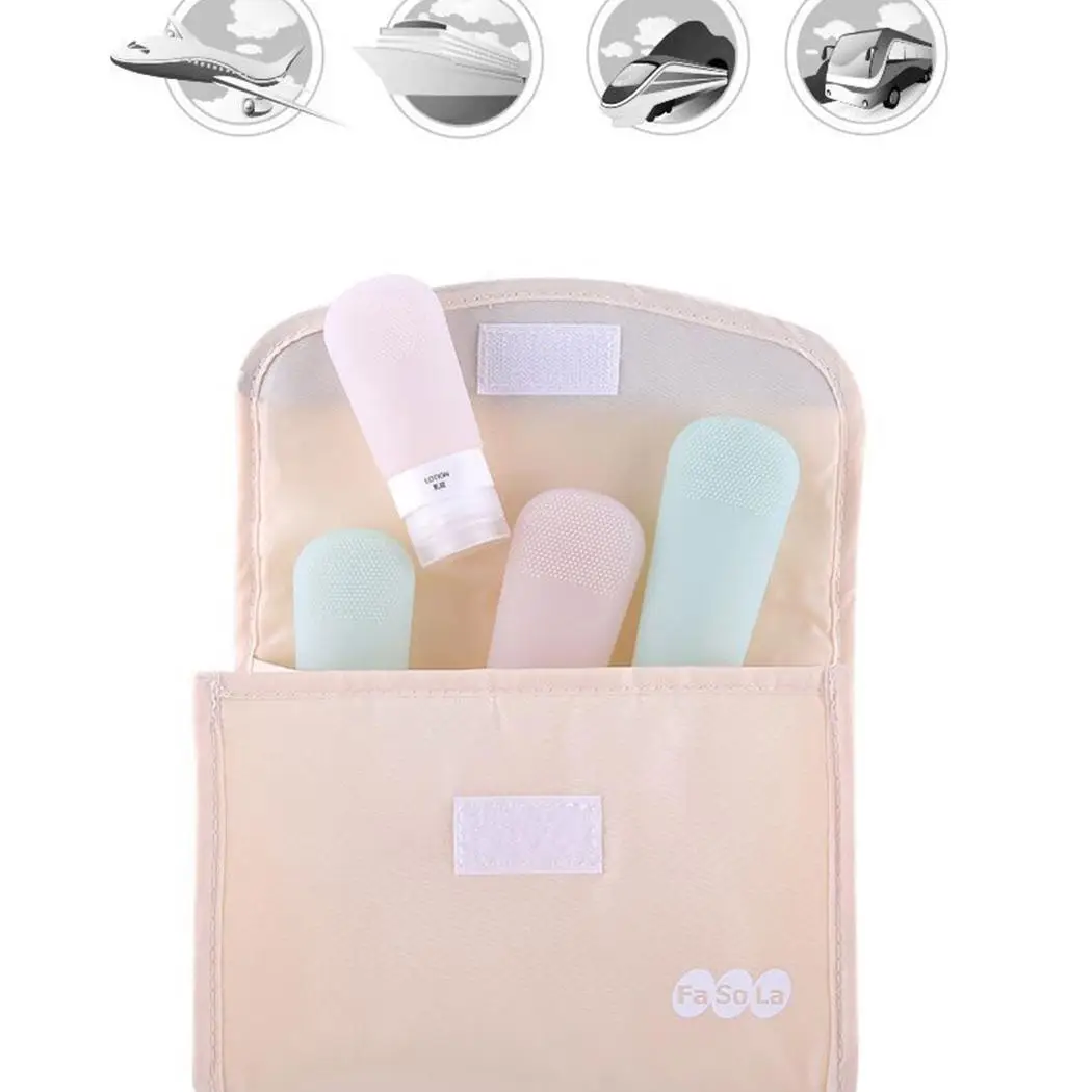 Portable Travel Cosmetic Silicone Bottles Suction Cup 60ML, 89ML Sub-Bottle with Brush Outdoor, Head Solid
Portable Travel Cosmetic Silicone Bottles Suction Cup 60ML, 89ML Sub-Bottle with Brush Outdoor, Head Solid
