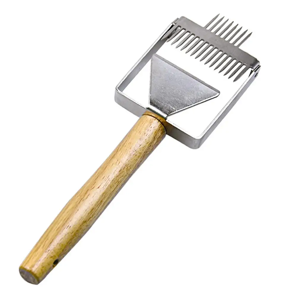 Multifunctional Stainless Steel Bee Hive Uncapping Honey Fork Scraper Shovel Beekeeping Tool Honey Fork Honey Comb Double Needle
Multifunctional Stainless Steel Bee Hive Uncapping Honey Fork Scraper Shovel Beekeeping Tool Honey Fork Honey Comb Double Needle