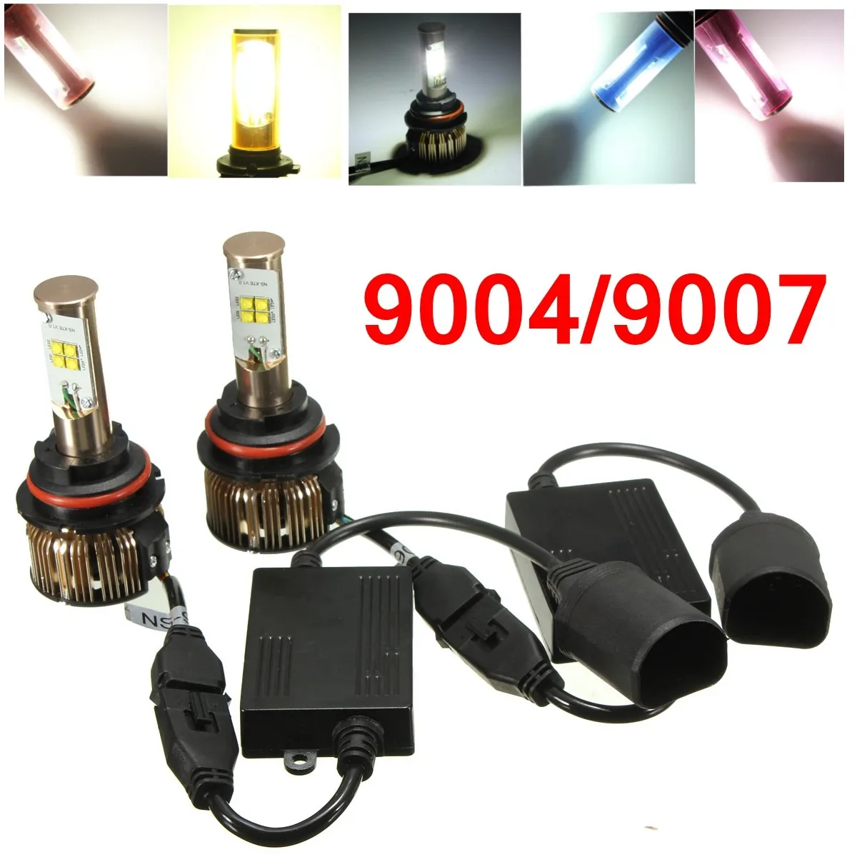 9004/9007 LED Car Headlight Bulb Hi/Lo Beam 3840Lm 6000K 9-32V 80W Car LED Headlights Bulbs Auto Fog Light Head Lamp
9004/9007 LED Car Headlight Bulb Hi/Lo Beam 3840Lm 6000K 9-32V 80W Car LED Headlights Bulbs Auto Fog Light Head Lamp