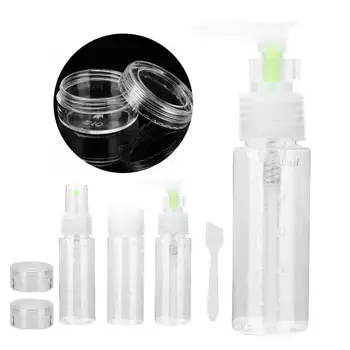 6pcs Empty Cosmetic Containers Travel Makeup Liquid Containers Shampoo Lotion Shower Gel Storage Spray Bottle
6pcs Empty Cosmetic Containers Travel Makeup Liquid Containers Shampoo Lotion Shower Gel Storage Spray Bottle