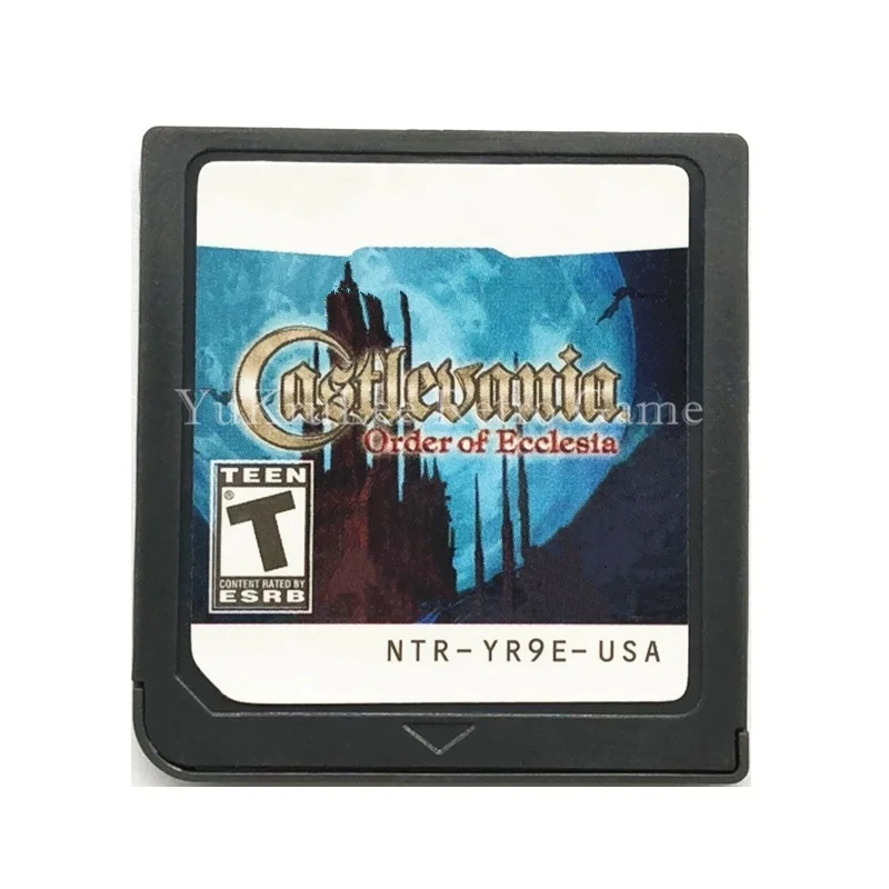 Castlevania Order of Ecclesia Video Game Cartridge Card English Language US Version
Castlevania Order of Ecclesia Video Game Cartridge Card English Language US Version