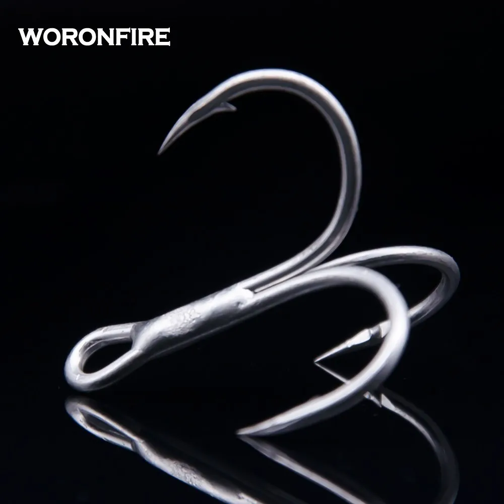 10pcs/lot Thick Treble Hook Strong Pull 2# 4# 6# 8# 10# 12# High Carbon Steel Round Folded Triple Fishing Hooks New 2019
10pcs/lot Thick Treble Hook Strong Pull 2# 4# 6# 8# 10# 12# High Carbon Steel Round Folded Triple Fishing Hooks New 2019