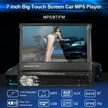 7 inch Retractable MP5 Player Car Stereo Radio Player Multimedia Entertainment with BT FM USB SD For Bmw Ford VW Volkswagen Audi
7 inch Retractable MP5 Player Car Stereo Radio Player Multimedia Entertainment with BT FM USB SD For Bmw Ford VW Volkswagen Audi