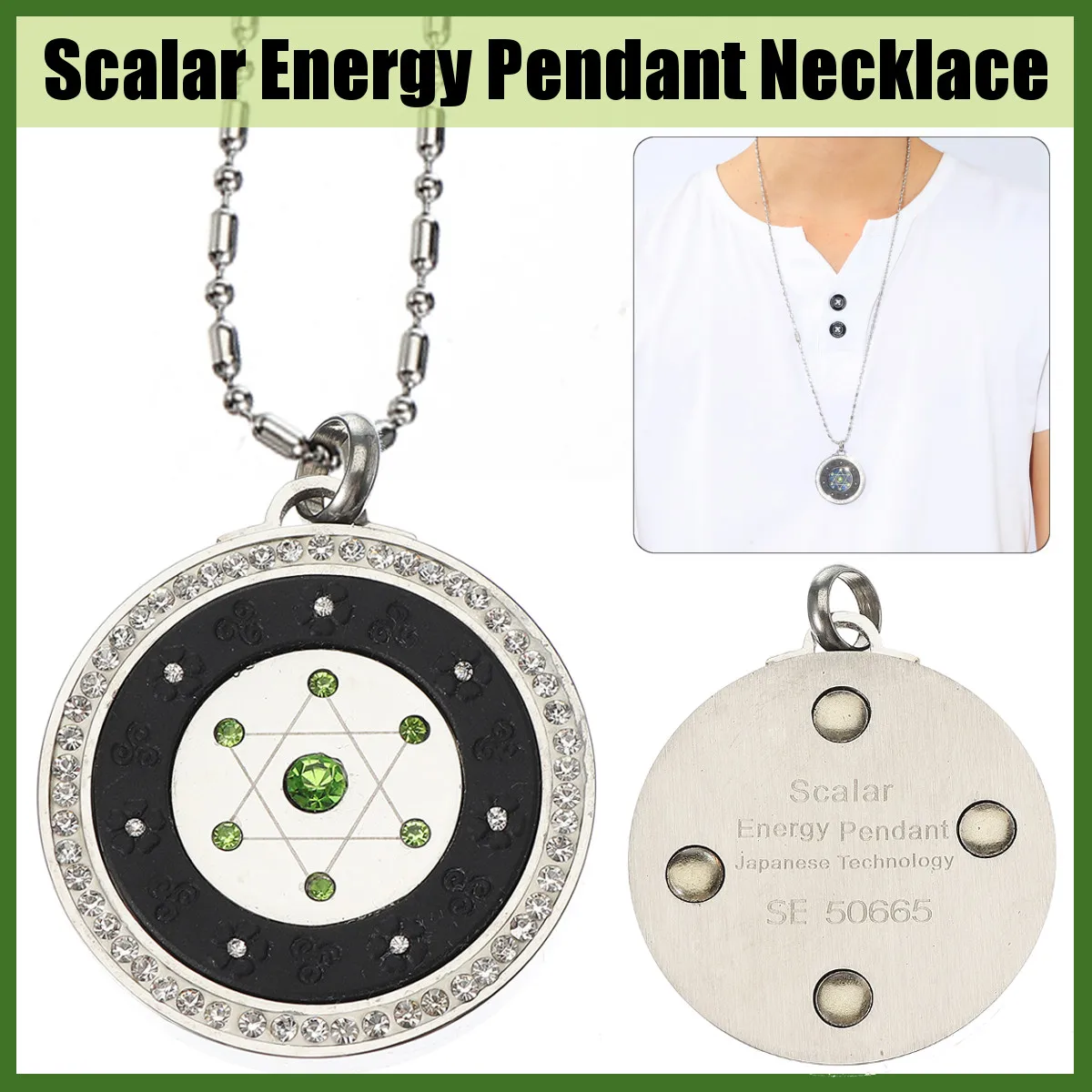 Energy Power Pendant Scalar Quantum Necklace Emf Protection Bio Science Balance Stainless Steel Silver Pendant Necklace New
Energy Power Pendant Scalar Quantum Necklace Emf Protection Bio Science Balance Stainless Steel Silver Pendant Necklace New