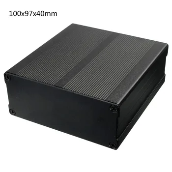 SWILET Black Extruded Aluminum Enclosures PCB Instrument Electronic Project Box Case 100*97*40MM(L*W*H)
SWILET Black Extruded Aluminum Enclosures PCB Instrument Electronic Project Box Case 100*97*40MM(L*W*H)