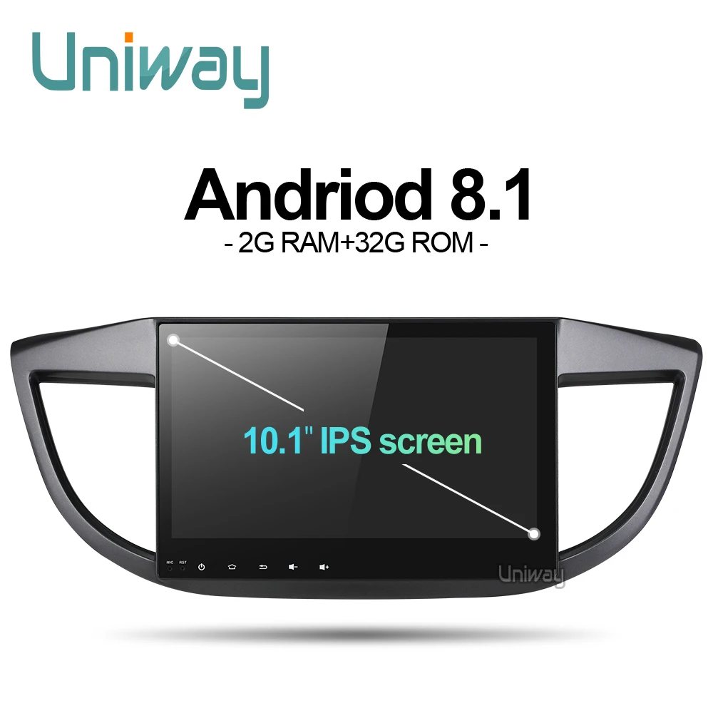 Uniway MXCRV1081 android 8.1 car dvd gps player for Honda CRV 2012-2016 with car radio video player gps navigation car stereo
Uniway MXCRV1081 android 8.1 car dvd gps player for Honda CRV 2012-2016 with car radio video player gps navigation car stereo