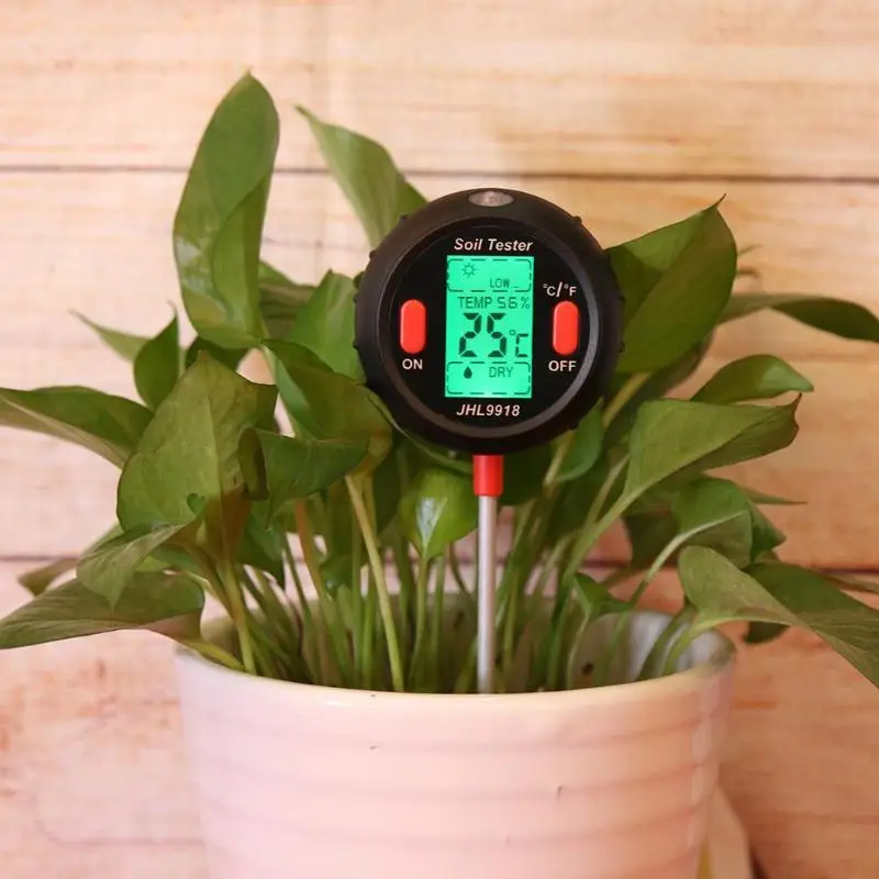 New 5 in 1 Soil PH Water Moisture Meter Garden Plants Flowers Moist Tester Water Quality Plants Hydroponics Analyzer Measurement
New 5 in 1 Soil PH Water Moisture Meter Garden Plants Flowers Moist Tester Water Quality Plants Hydroponics Analyzer Measurement
