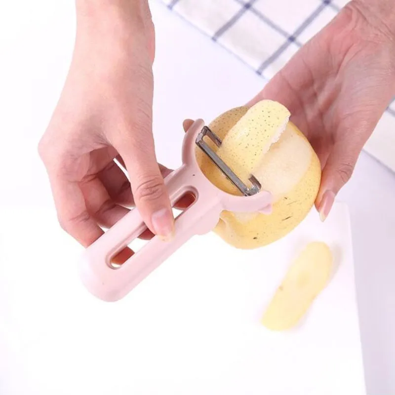 Stainless Steel Sharp Blade Vegetable Fruit Peeler Slicer Plastic Handle Potatoes Carrots Apples Peeler Cutter Kitchen Gadgets
Stainless Steel Sharp Blade Vegetable Fruit Peeler Slicer Plastic Handle Potatoes Carrots Apples Peeler Cutter Kitchen Gadgets