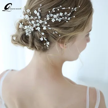 Pearl Flower Bride Headdress Beauty Bride Wedding Hair Accessories White Hair Ornament Bridal Hair Jewelry Hairpins
Pearl Flower Bride Headdress Beauty Bride Wedding Hair Accessories White Hair Ornament Bridal Hair Jewelry Hairpins