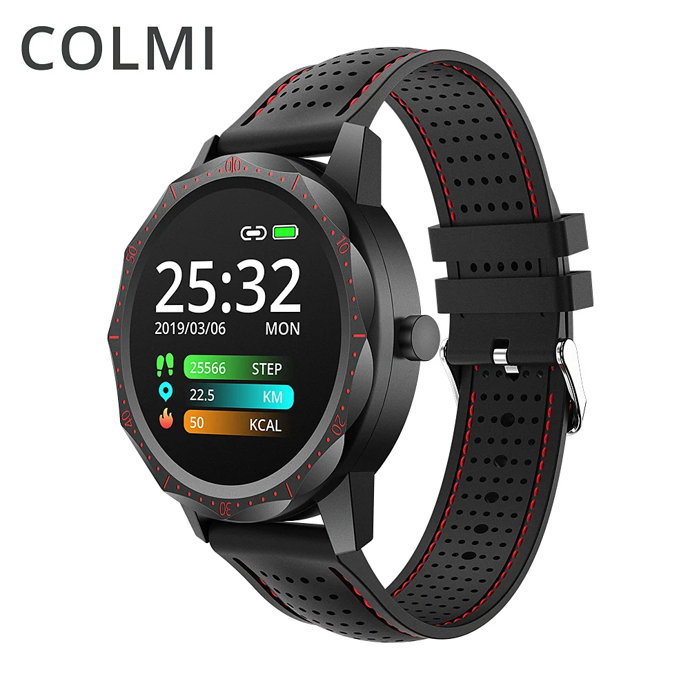 COLMI SKY1 Sports Smartwatch Heart Rate IP68 Waterproof Step Tracker Remote Music Fitness Tracker Watch Men For IOS & Android
COLMI SKY1 Sports Smartwatch Heart Rate IP68 Waterproof Step Tracker Remote Music Fitness Tracker Watch Men For IOS & Android