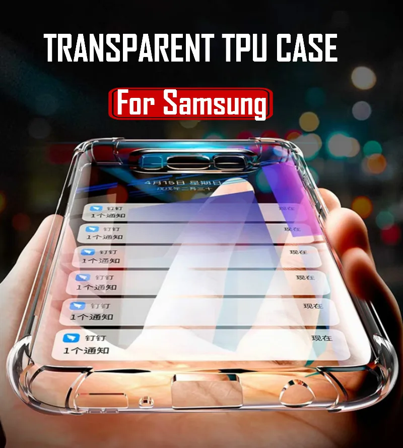 Clear TPU Phone Back Cover For Samsung A10 A20 A30 A50 A40 A70 S10E S10 Plus Case For Galaxy M20 M10 A6 A8 J4 J6 Plus A7 A9 2018
Clear TPU Phone Back Cover For Samsung A10 A20 A30 A50 A40 A70 S10E S10 Plus Case For Galaxy M20 M10 A6 A8 J4 J6 Plus A7 A9 2018
