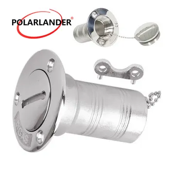 With Key Stainless Steel 316 Fuel Deck Filler Filler With Cap 1.5 inch Silver For Rowing Boat Marine Trucks Deck Gas 38mm
With Key Stainless Steel 316 Fuel Deck Filler Filler With Cap 1.5 inch Silver For Rowing Boat Marine Trucks Deck Gas 38mm