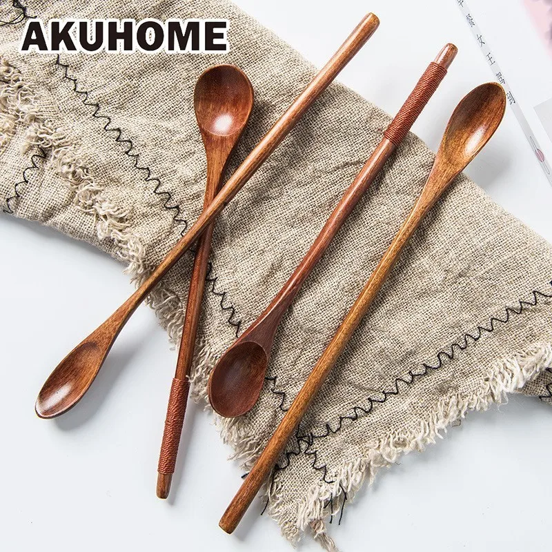 Japanese Originality Wood Spoon Bind Line Length Flattened Wooden Spoon Dessert Spoon Coffee Stir Spoon AKUHOME
Japanese Originality Wood Spoon Bind Line Length Flattened Wooden Spoon Dessert Spoon Coffee Stir Spoon AKUHOME