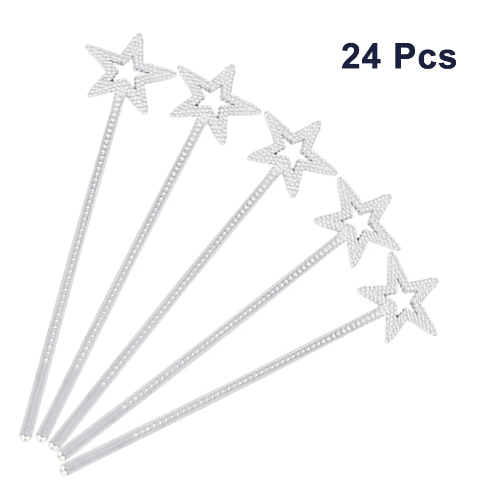 24pcs Star Shaped Princess Wands Fairy Stick Girls Costume Props Magic Wand Angel Fairy Wands for Birthday Party Cosplay Wedding
24pcs Star Shaped Princess Wands Fairy Stick Girls Costume Props Magic Wand Angel Fairy Wands for Birthday Party Cosplay Wedding