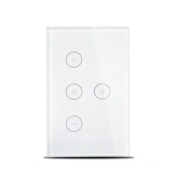 LEORY AC100-240V Smart Controller WiFi Fan Light Switch Compatible with Alexa Google Home Smart Life App Remote
LEORY AC100-240V Smart Controller WiFi Fan Light Switch Compatible with Alexa Google Home Smart Life App Remote