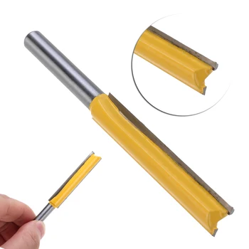 Woodworking Router Bit Cutter 50mm 2" Extra Long Straight Router Bit With Two Flute 1/4 Shank Handle Machine Cutting Tool
Woodworking Router Bit Cutter 50mm 2" Extra Long Straight Router Bit With Two Flute 1/4 Shank Handle Machine Cutting Tool